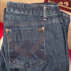 Women’s dark denim long
